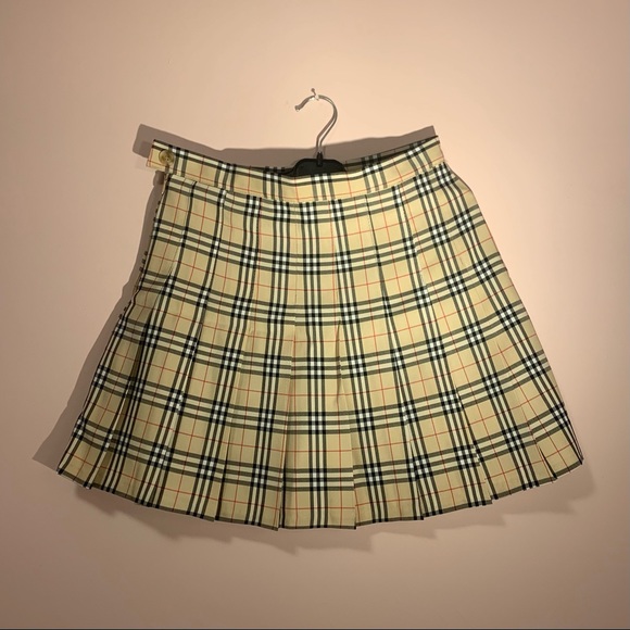Plaid tennis skirt (burberry check print) - Picture 1 of 3
